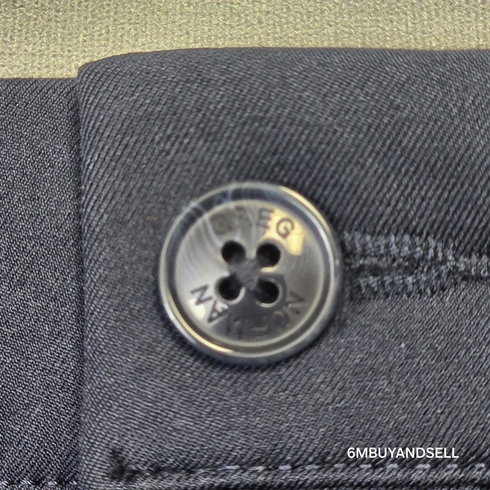 Greg Norman Mens‎ Navy Blue Performance Stretch Golf Pants 36x32 Wicking Comfort